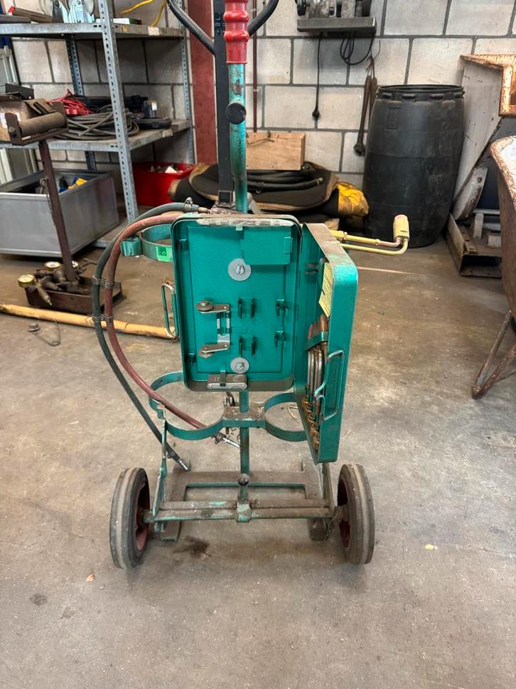 Gas flessenkar op Wielen, Doe-het-zelf en Verbouw, Gereedschap | Lasapparaten, Gebruikt, Overige typen, Minder dan 150 ampère