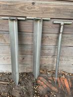 Meerpen boot rvs 3 stuks, Ophalen, Ankeren en Afmeren