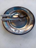 Gero verzilverd kinderservies, Antiek en Kunst, Antiek | Goud en Zilver, Ophalen of Verzenden