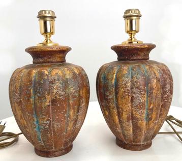 Italiaanse lampvoet vintage, set van 2 beschikbaar voor biedingen