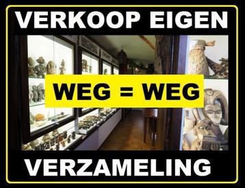 TRIBALE KUNST - OPRUIMING: eigen verzameling - vele objecten beschikbaar voor biedingen