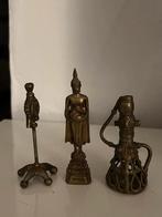 Antieke bronzen beeldjes - set van 3, Antiek en Kunst, Ophalen