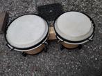 houten bongos 2 trommels., Trommel, Ophalen of Verzenden, Zo goed als nieuw