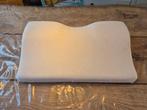 Ergonomisch nekkussen hoofdkussen traagschuim wasbare hoes, Gebruikt, Eenpersoons, Wit, Ophalen of Verzenden