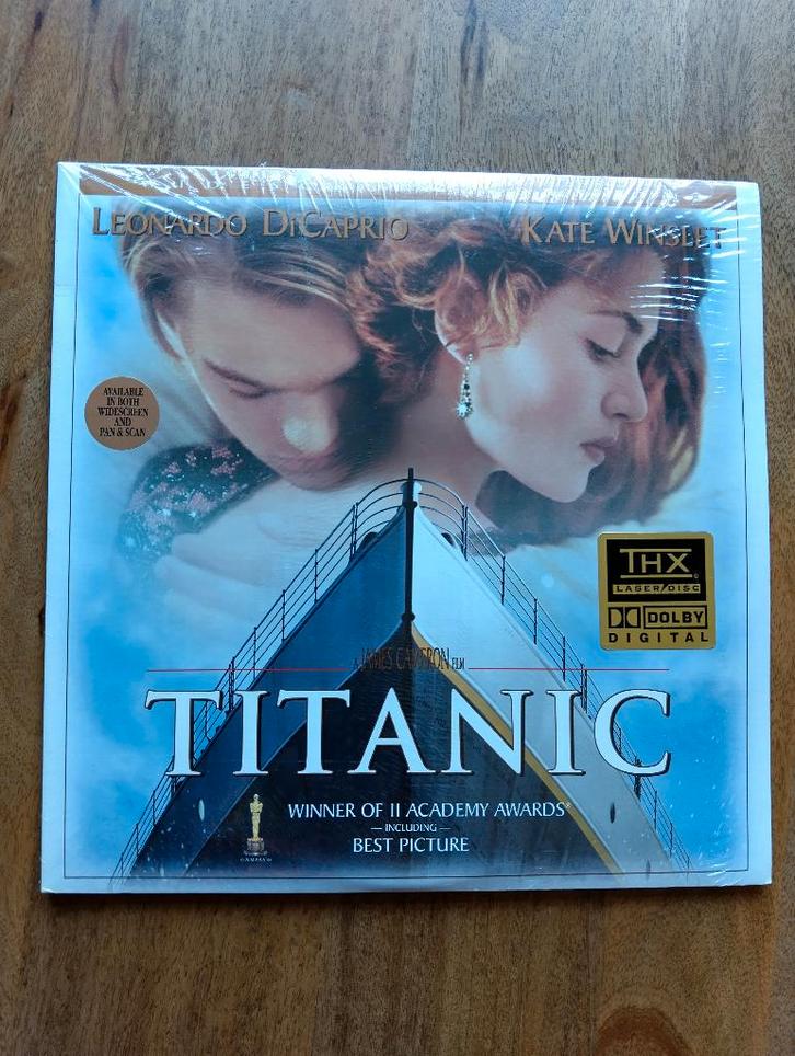 Titanic * LaserDisc * Cd Video * Laser Disc * Sealed * Rare, Cd's en Dvd's, Dvd's | Overige Dvd's, Nieuw in verpakking, Vanaf 12 jaar