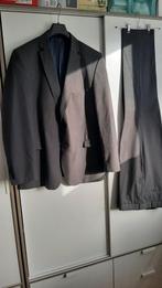Heren pak, donkergrijs krijtstreep, mt 58, C&A, Kleding | Heren, Kostuums en Colberts, Maat 56/58 (XL), Grijs, Gedragen, C&A