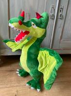 Fantastische grote draak Efteling knuffel pluche, Ophalen of Verzenden, Zo goed als nieuw, Overige typen