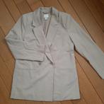 H&M colbert jasje zand maat S - als nieuw -, Kleding | Dames, Jasjes, Kostuums en Pakken, Maat 38/40 (M), H&M, Beige, Ophalen of Verzenden