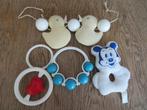 Vintage Rammelaars baby speelgoed (4x)., Ophalen of Verzenden, Gebruikt, Rammelaar, Met geluid