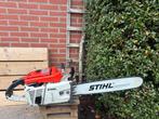Serieus stoere Stihl 051AV oldtimer kettingzaag 90cc 5,4pk, Ophalen of Verzenden, Gebruikt, Dolmar /Stihl / Husqvarna