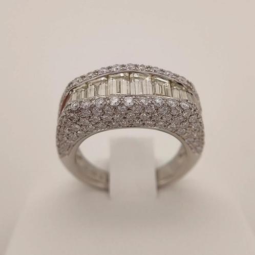 3.35ct PT900 Ring, Sieraden, Tassen en Uiterlijk, Ringen, Nieuw, Dame of Heer, 17 tot 18, Overige kleuren, Overige materialen