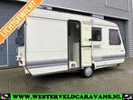 Adria Linea 425 TK STAPELBED MODEL + VOORTENT !, Caravans en Kamperen, Caravans, Standaardzit, Bedrijf, 750 - 1000 kg, Schokbreker
