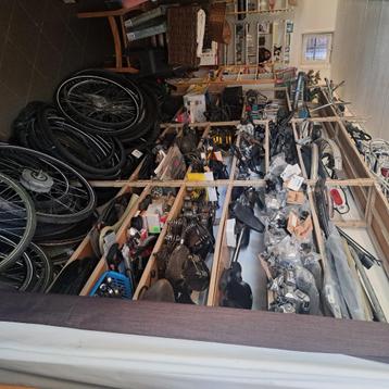 Fietsonderdelen  gebruikte onderdelen  beschikbaar voor biedingen