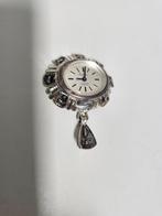 Pierre Laro zilveren horloge voor €30,-!, Sieraden, Tassen en Uiterlijk, Horloges | Dames, Staal, Gebruikt, Nvt, Nvt