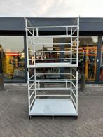 Stalen stapelbak/stapelkrat/stapelrek/stapelrack 120x90CM, Ophalen, Gebruikt