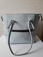 Lichtblauwe schoudertas - Gebruikt, Sieraden, Tassen en Uiterlijk, Tassen | Damestassen, Ophalen of Verzenden, Gebruikt, Blauw