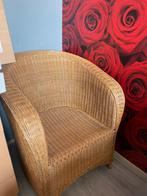 Stoel van riet, Huis en Inrichting, Stoelen, Ophalen of Verzenden, Gebruikt, Bruin, Eén