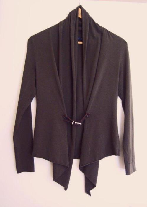 Zeer apart grijsbruin vestje JOSEPHINE & CO 40-42 snazzeys, Kleding | Dames, Truien en Vesten, Nieuw, Maat 42/44 (L), Bruin, Verzenden