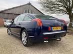 Citroen C6 2.7 HdiF V6 Exclusive | Automaat + Cruise + Leder, Auto's, Citroën, Gebruikt, Beige, C6, Blauw