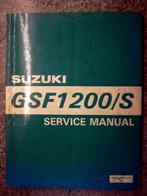 Suzuki GSF1200 GSF1200S 1996 Service Manual, Verzenden, Suzuki