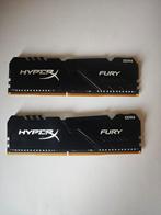 2x 8GB DDR4 2666 MHz HyperX Fury RGB Gaming ram, Computers en Software, RAM geheugen, ., DDR4, Ophalen of Verzenden, Zo goed als nieuw