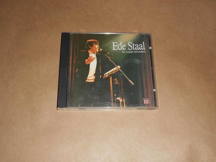 CD Ede Staal As Vaaier Woorden, Cd's en Dvd's, Cd's | Nederlandstalig, Zo goed als nieuw, Ophalen of Verzenden