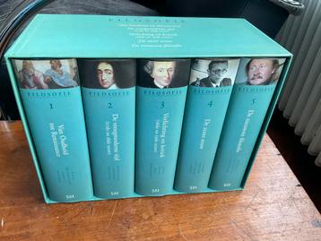 Filosofiecassette 5 delen, hardcovers beschikbaar voor biedingen