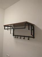 Wandkapstok - Mangohout, Huis en Inrichting, Woonaccessoires | Kapstokken, Zo goed als nieuw, Minder dan 100 cm, Metaal, Ophalen