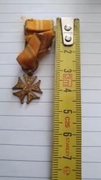 miniatuur medaille  brons, Ophalen of Verzenden