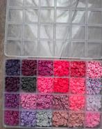 Bakje partij katsuki kralen roze paars kleikralen, Hobby en Vrije tijd, Kralen en Sieraden maken, Ophalen of Verzenden, Nieuw