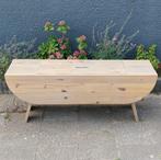Ikea RYSSBY Grenen Bank met opbergvak Gray Wash, Ophalen, Tweepersoons, Zo goed als nieuw, Minder dan 150 cm