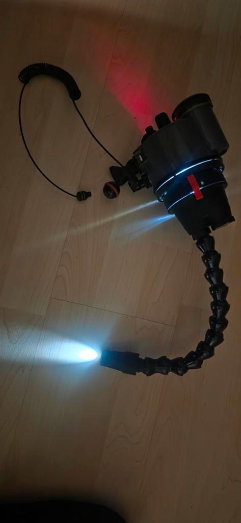 Aquacam  ( Inon ) Flex snoot, Audio, Tv en Foto, Fotografie | Onderwatercamera's, Zo goed als nieuw, Camera, Ophalen of Verzenden