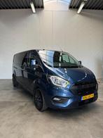 Ford Transit Custom L2H1 | Dubbele Cabine | 131 PK | 2.0TDCI, Auto's, Voorwielaandrijving, Stof, 1995 cc, Blauw