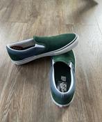 Groene Vans Instappers - Suède, Ophalen of Verzenden, Zo goed als nieuw, Overige kleuren, Loafers