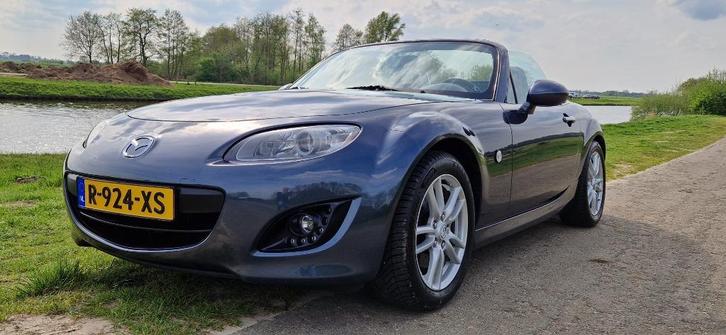 Mazda MX-5 1.8 20th Anniversary,leder.led,stoffenkap,cabrio, Auto's, Mazda, Particulier, MX-5, ABS, Airbags, Airconditioning, Bluetooth
