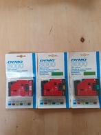 dymo 3000 tape cassette 3 stuks 12mm, Ophalen of Verzenden, Nieuw