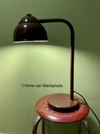 Vintage industriële bureaulamp schakelaar bovenop de kap, Ophalen of Verzenden, Gebruikt, Minder dan 50 cm