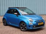 Fiat 500C Sport 0.9 TwinAir Turbo 80pk | NAVI | CLIMA | BLUE, Stof, Gebruikt, Euro 6, Cabriolet
