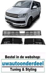 Bumper Grill Zwart Met ACC Geschikt Voor Vw Transporter T6, Ophalen of Verzenden, Automotive Parts, A.parts@hotmail.nl, Trasmolenlaan 12 3447 GZ Woerden