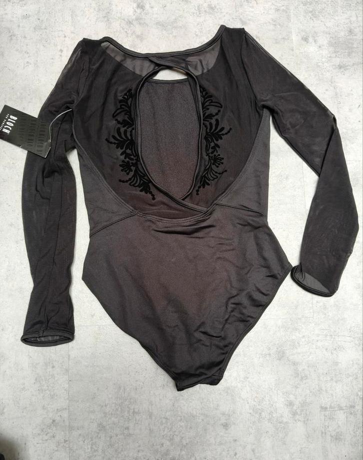 Bloch cl4809 zwart turnpakje leotard gymnastics gym, ballet, Sport en Fitness, Ballet, Nieuw, Kleding, Ophalen of Verzenden