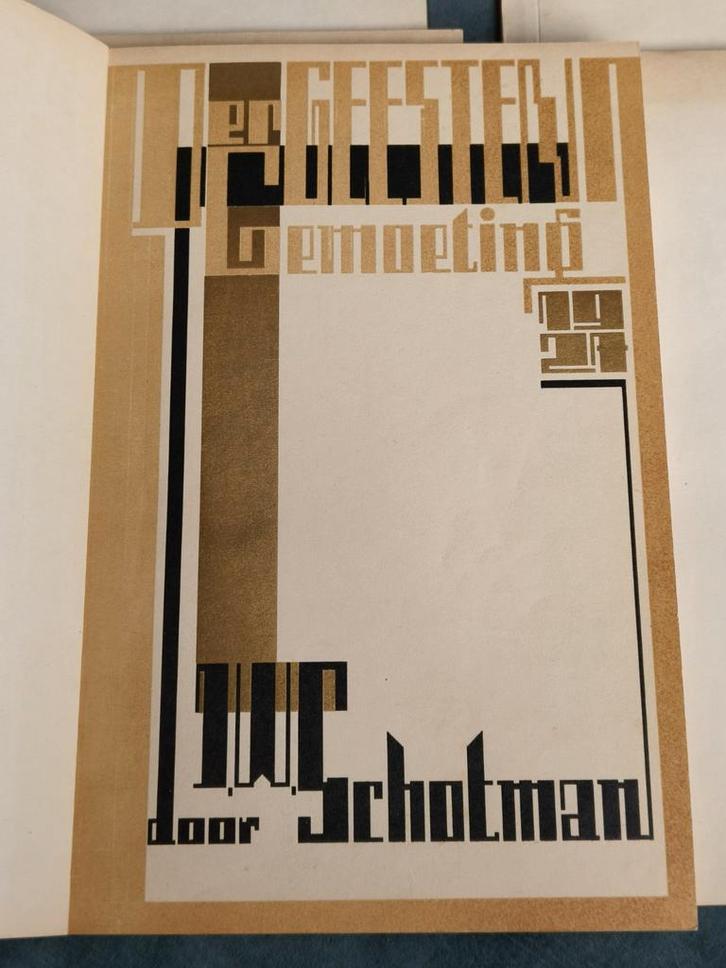 1927, PRACHTIG!!, TYPOGRAFIE WIJDEVELD!!, Antiek en Kunst, Antiek | Boeken en Bijbels, Ophalen of Verzenden