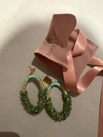 Sparkling Jewels Oorbellen met Groene Kristallen, Sieraden, Tassen en Uiterlijk, Oorbellen, Met kristal, Overige materialen, Hangers