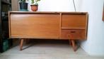vintage jaren 60 dressoir met roldeuren retro Deens Zweeds, Huis en Inrichting, Kasten | Dressoirs, Gebruikt, 100 tot 150 cm, Vintage