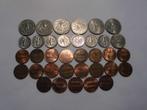 35 munten Amerika USA 1/4 dollar,1 dime,5,1 cent 1964/2002, Postzegels en Munten, Munten | Amerika, Ophalen of Verzenden, Noord-Amerika