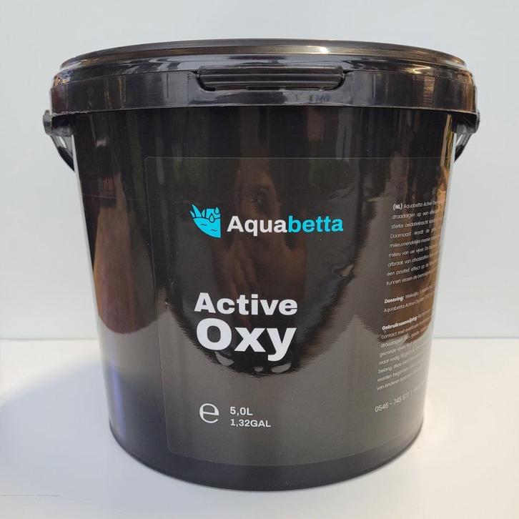 Aquabetta Active Oxy 5L - Algenbestrijder voor de vijver, Tuin en Terras, Vijver-toebehoren, Nieuw, Overige typen, Ophalen of Verzenden