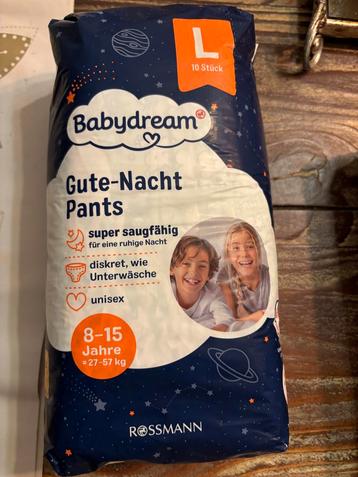Babydream Gute-Nacht Pants, 8-15 jaar, 27-57 kg beschikbaar voor biedingen