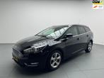 Ford Focus Wagon 1.0 Titanium 125 Pk Automaat Airco Navi 135, Auto's, Gebruikt, Euro 6, Zwart, 1245 kg