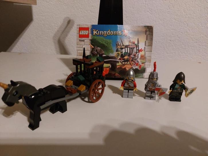 Lego Kingdoms 7949 x2, Kinderen en Baby's, Speelgoed | Duplo en Lego, Zo goed als nieuw, Lego, Complete set, Ophalen of Verzenden