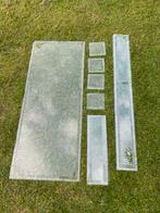 Facetglas aan 2 kanten geslepen, Doe-het-zelf en Verbouw, Deuren en Horren, Ophalen of Verzenden, 80 tot 100 cm, Binnendeur