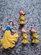 Sneeuwwitje en de 3 Dwergen Figuren, Verzamelen, Poppetjes en Figuurtjes, Ophalen of Verzenden, Zo goed als nieuw